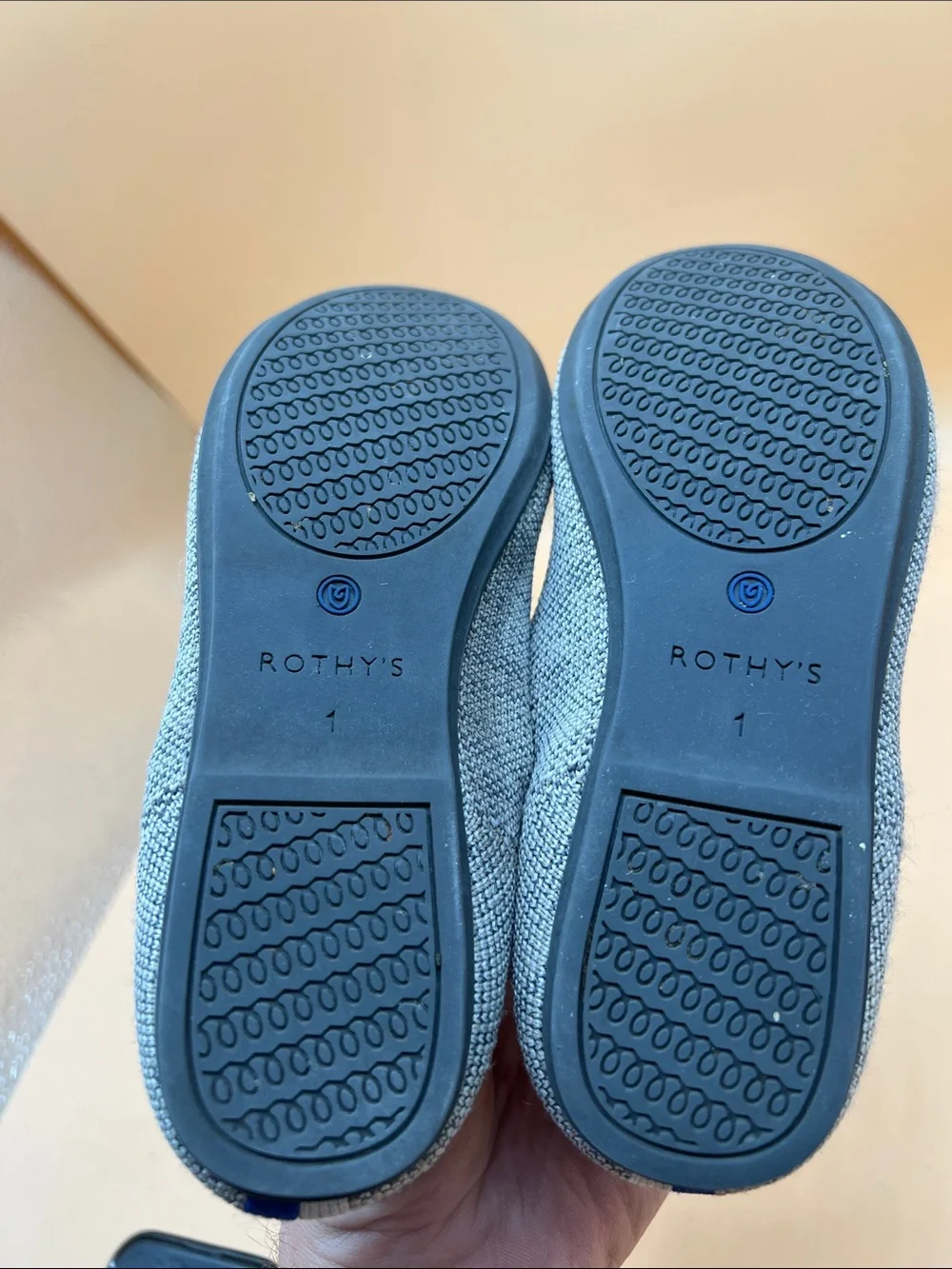 Rothys The Kid Loafer Shoes Size 1